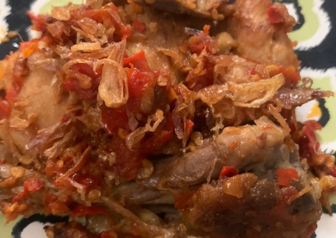 Ayam Balado versi anak kos 😂