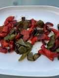 Poivrons bicolores aux épices créoles
