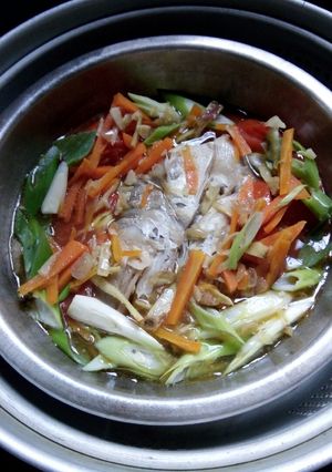 Foto resep Ikan kukus sederhana