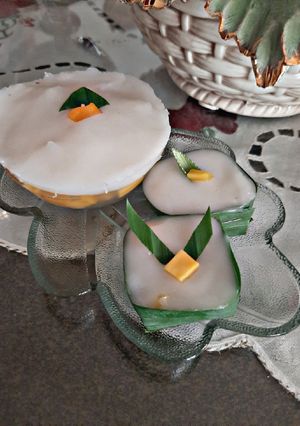 Foto resep Tako Thai Nangka/ Kue Talam Nangka
