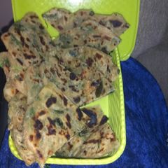 Crispy Methi paratha A picture of Crispy Methi paratha.