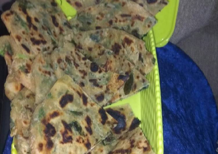 Crispy Methi paratha