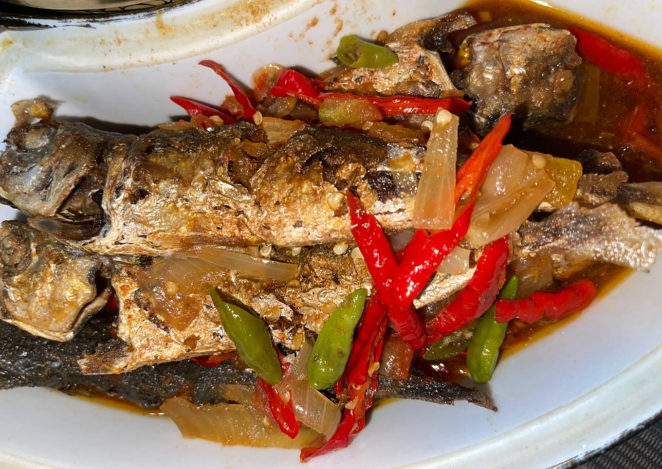 Ikan dencis masak tomat