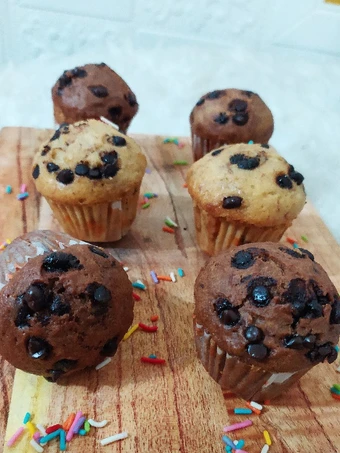 Cara Sederhana Membuat Resep  Muffin pisang simple yang Menggugah Selera, Enak