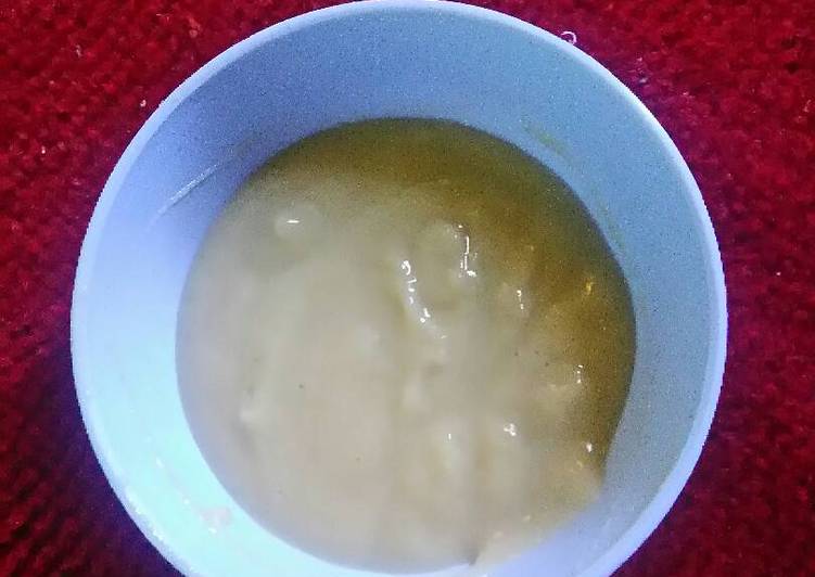 Rahasia Membuat MPASI 6+Bln bubur jagung pisang yang Gurih