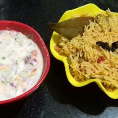 A picture of Veg pulav.