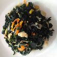Oseng daun pepaya jepang