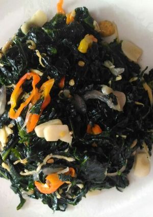 Foto resep Oseng daun pepaya jepang