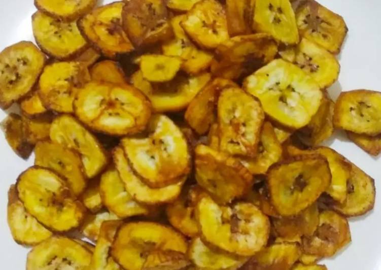 Recipe of Super Quick Homemade Banana chips