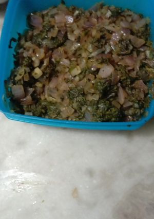 A picture of Cholie ki sabji.