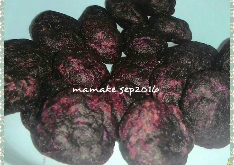Resep Goreng ubi ungu Anti Gagal