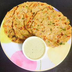 Besan veggi Cheela A picture of Besan veggi Cheela.