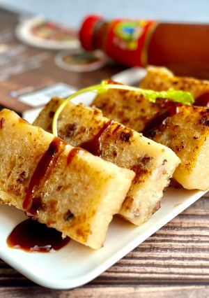 自己做台式蘿蔔糕 / 台式早餐 的食譜成品照片
