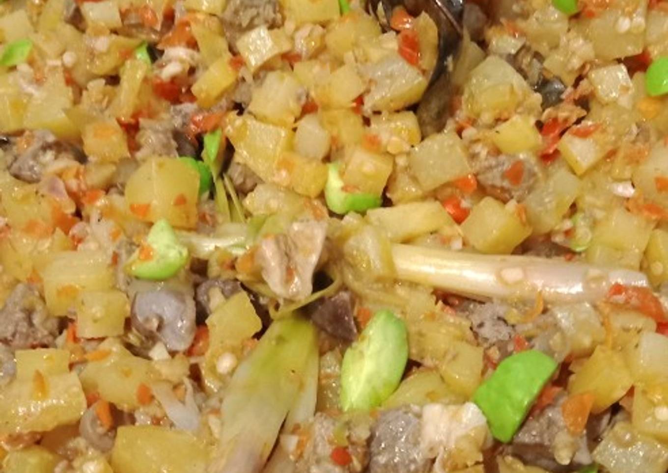 Sambal Goreng Ati Ampela Pedas