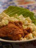 Pollo en mostaza