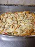 Pasta horneada con fajita