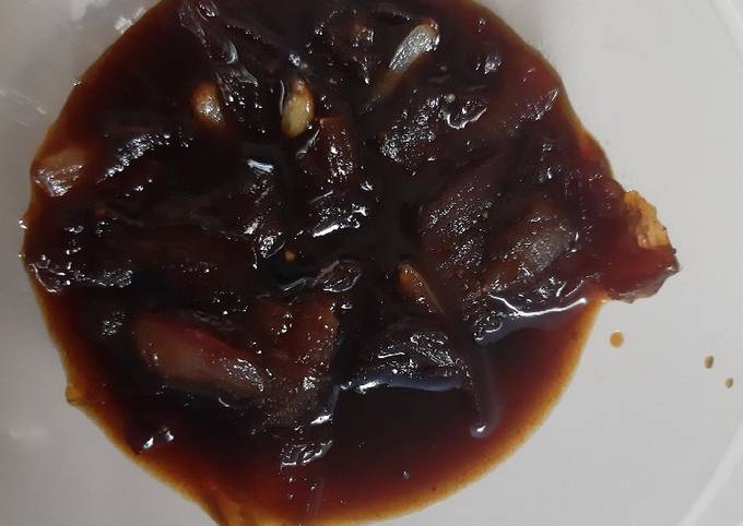 Sambal kecap untuk bumbu ikan bakar