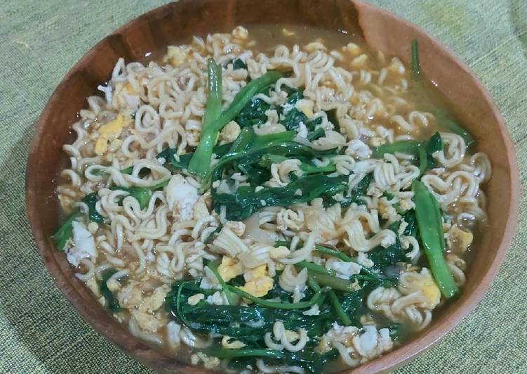 Indomie Kangkung Belacan