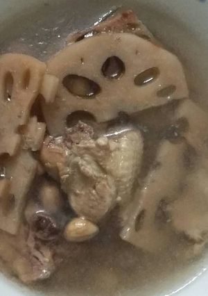 Foto resep SUP CHICKEN AND LOTUS