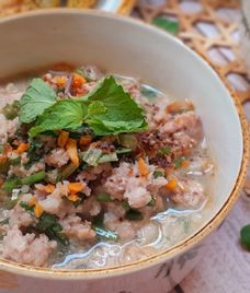 thịt ba rọi rang