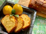A picture of lemon pound cake