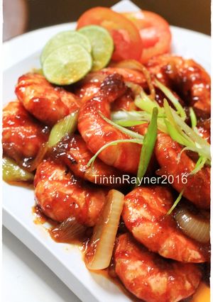 A picture of Quick and Delicious Butter Shrimp.