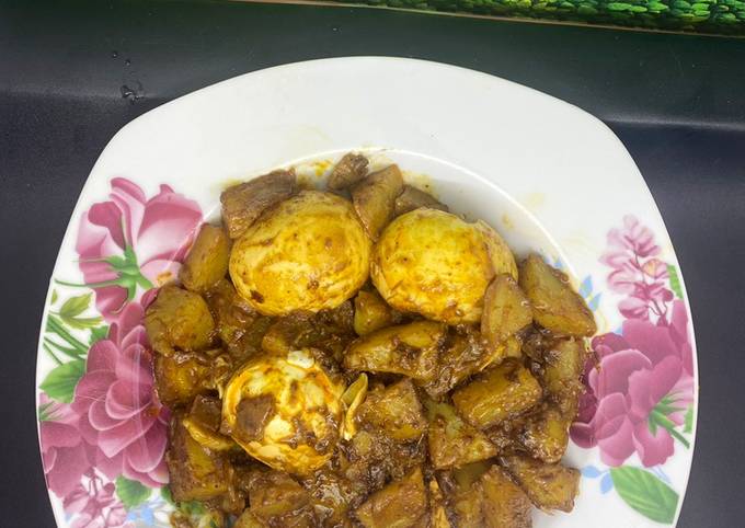 Rendang Telur Kentang