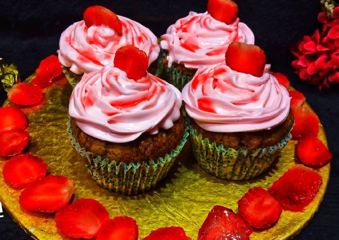 Strawberry frosting for cake