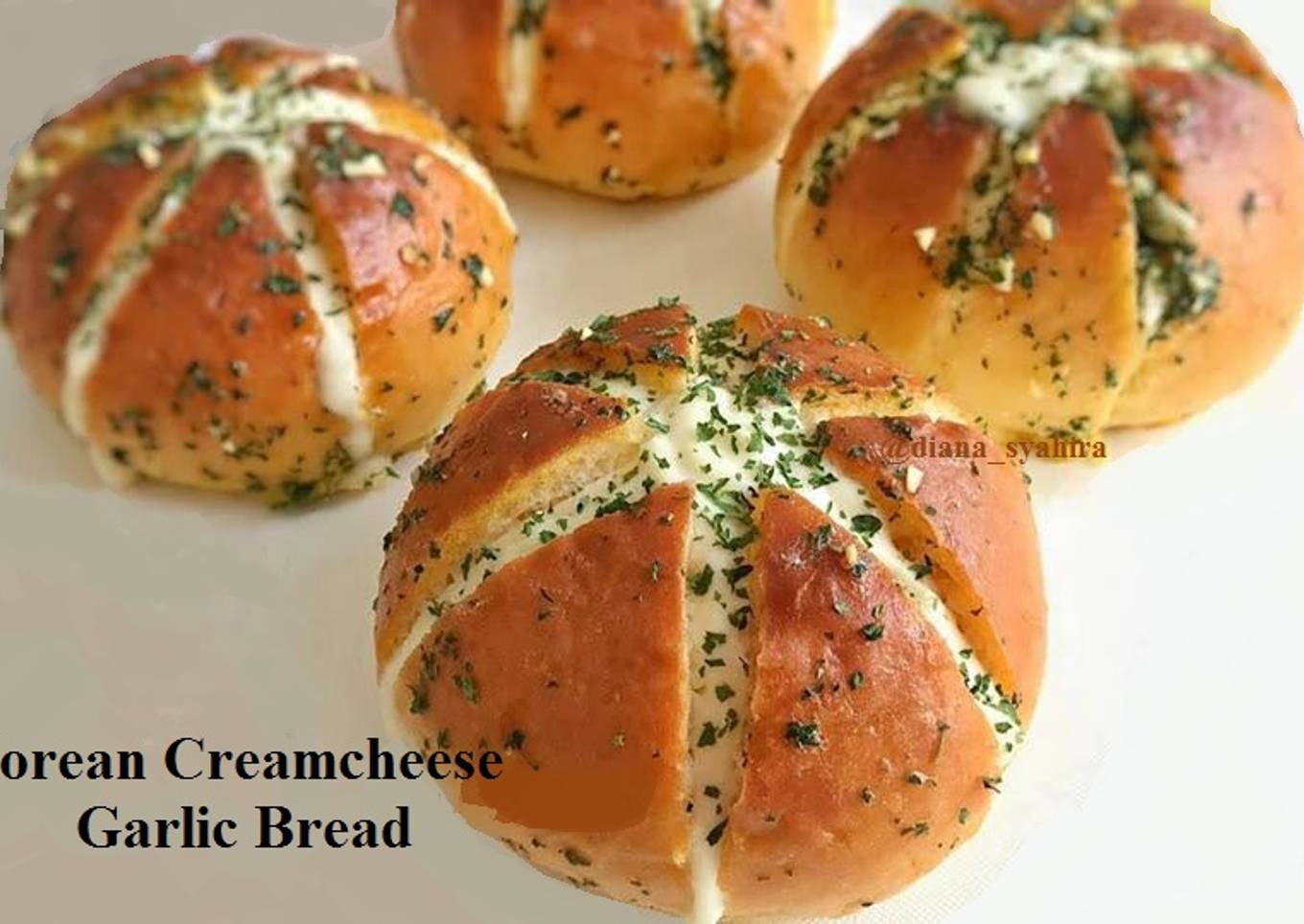 Korean Creamcheese Garlic Bread