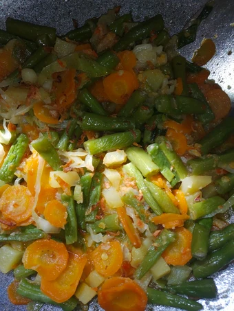 Langkah Gampang Membuat Resep Tumis Buncis,Kentang, Wortel,kol yang Enak Banget Anti Ribet, Bisa Manjain Lidah