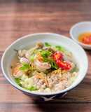 Nui Nấu Tôm Thịt