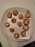 Champignons farcis au chèvre et au miel