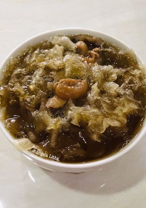 Foto resep Sup jamur kuping dan kelengkeng