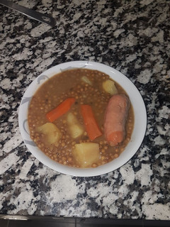 Una foto de Lentejas con chorizo