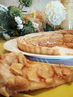 Una foto de Tarta de manzana