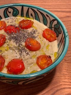 Una foto de Baba ganoush