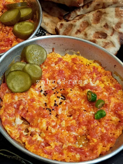 عکسی از دستور املت قهوه خونه ای