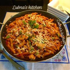 A picture of One Pot Chicken Arrabbiata:.
