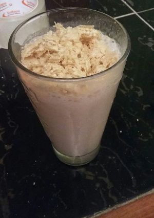 Una foto de Lait à la banane