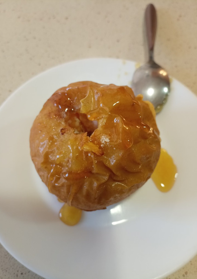 Una foto de Manzanas Asadas al horno