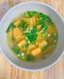 Canh bí đỏ chay