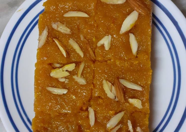 Recipe of Award-winning Mango Coconut Barfi