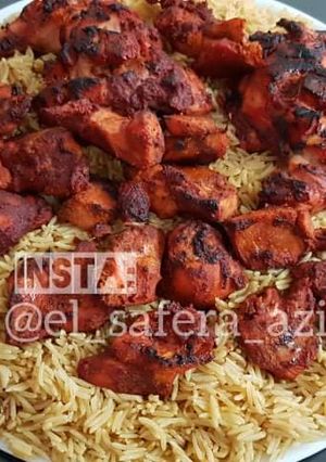 صورة لوصفة دجاج تكا ولا اروع 🍗🍢