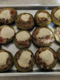 Una foto de Zapallitos rellenos