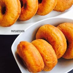 Soft Fluffy Doughnuts... A picture of Soft Fluffy Doughnuts....