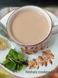 Lemon grass mint ginger tea