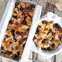 รูปของ Puding roti tawar (panggang)