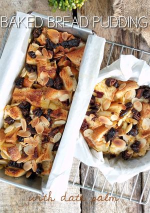 Foto resep Puding roti tawar (panggang)
