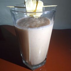 A picture of Banana ginger smoothie.