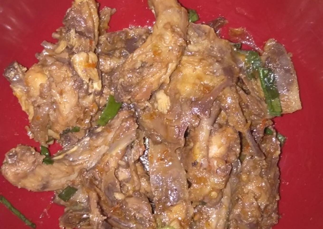 Resep Rica rica Balungan Ayam yang Enak Banget